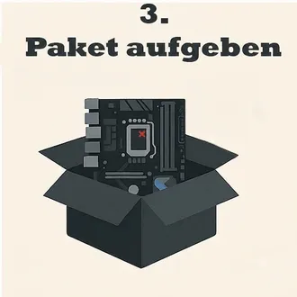 Paket aufgeben
