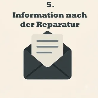 Info nach der Reoaratur
